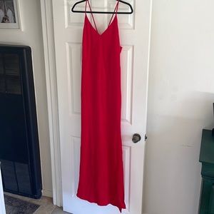 NWT red satin dress 💃🏻